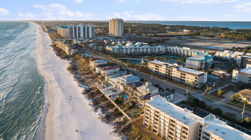 Luxury top floor unit showcasing stunning views of the Gulf of Mexico in one of Miramar Beach's newest developments! Featuring world-class amenities, this development is situated with steps of the sugar white sands and emerald waters. Located in the heart of Miramar Beach, residents and guests have quick access to entertainment, shopping and dining. Boasting 3 bedrooms and 2 full bathrooms, Alerio C403 is highlighted by 10 ft ceilings, granite countertops, wood floors throughout, stainless steel appliances, luxury finishes and designer fixtures. Offered fully furnished, this property offers tremendous rental income creating the perfect investment property, second home or permeant residence. Create lasting memories here in Miramar Beach!