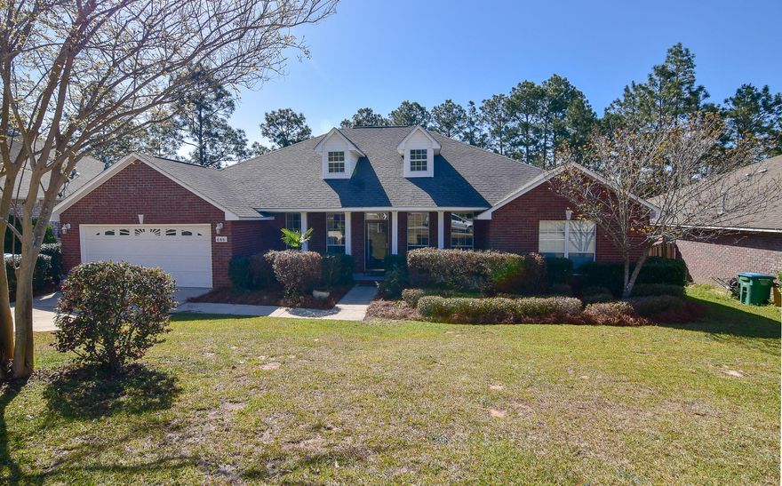 Seller is offering $5000 in buyer's closing costs! Come see this spacious all brick home in desirable Fox Valley. Need more space? It's rare to find 4 bedrooms plus an office, an eat-in kitchen as well as a dining room and the privacy afforded by a split bedroom plan. New stainless appliances, granite counter tops and beautiful new bathroom flooring were all added in 2019. A new roof is being installed in June 2019. In addition to a large master suite, one of the additional bedrooms is very large and has its own private bath. The screened porch overlooks a fully fenced backyard. Fox Valley has sidewalks, low HOA fees and is very close to 3 military bases, Duke Field, Eglin and 7th Special Forces. It's priced to sell and you'll get a lot of home for your money!