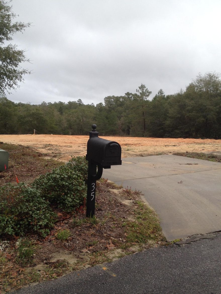 Lot is READY to build your dream home on this lovely lot in a great neighborhood with minimal traffic located in the city limits. Lot includes partial driveway and underground utilities (electric, water & Sewage) and has an Ag Meter for sprinkler system. Lot is high and dry and wooded in the back; nice privacy. It also has a very nice tall lamp post at entry and very nice mailbox. Possible floor plans available. Previously, there was a very nice 2280 sq. ft. home here which unfortunately burned down.Property to be sold ''as-is''