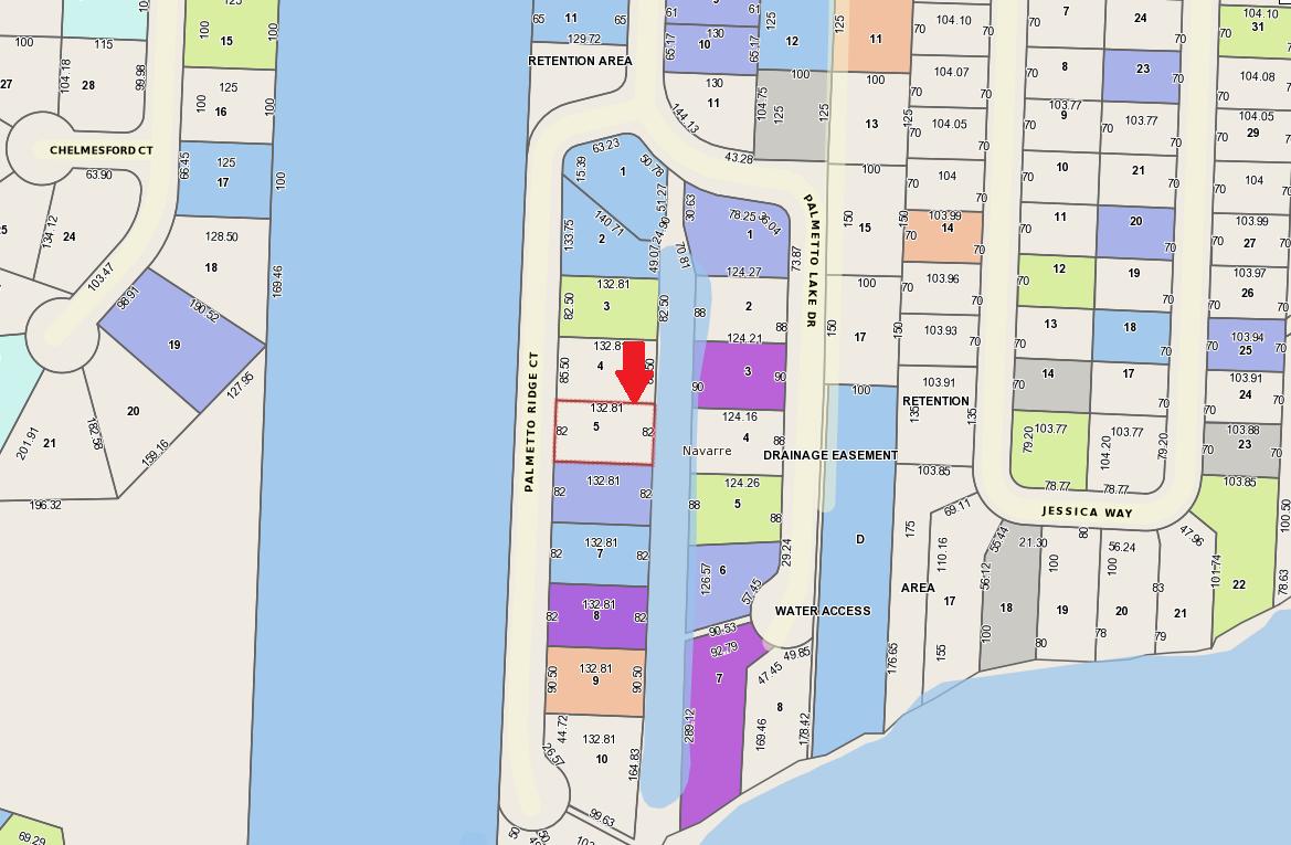 Gorgeous lot close to Navarre Sound. Minutes from Navarre Beach and downtown Navarre, this lot can be the perfect place for your dream home with the added benefits of being part of a great community. With your own boat slip, enjoy the most beautiful scenery Navarre can offer.