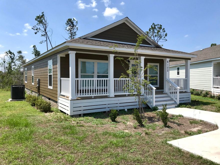 Florida style cottages at affordable prices. Excellent location just North of Panama City, close to the beaches and the International Airport. This cottage is 3 bedroom with 2 bath. Offers new kitchen appliances, excluding washer/dryer. Hardie Board Siding exterior, with Southern charm. This home qualifies for USDA, VA, and FHA Financing. THE SELLER IS OFFERING UP TO $5000 TOWARD BUYERS CLOSING COSTS ON THIS PROPERTY!
