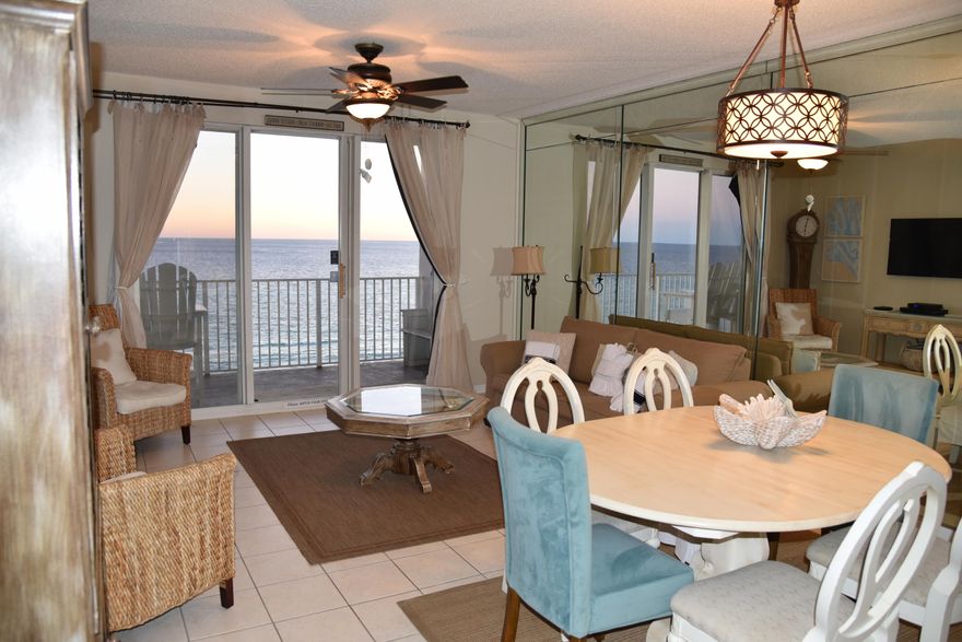 Strong rental income & projections! Own a unit at one of the most successful vacation rental communities in the Destin Area. Being only 60 feet from the sand, this newly renovated building has all the amenities one could want and offers the utmost convenience. As this is a deluxe floor-plan, you get to enjoy a master bedroom overlooking the Gulf and a balcony which is twice the size of those with a standard floor-plan. This unit offers granite countertops & backsplash, stainless steel appliances and is nicely decorated. New granite vanities were installed last just last week in both bathrooms. Majestic Sun is within walking distance to numerous restaurants and right down the street from shopping and attractions! The Seascape community offers golf, tennis and a new entertainment complex.