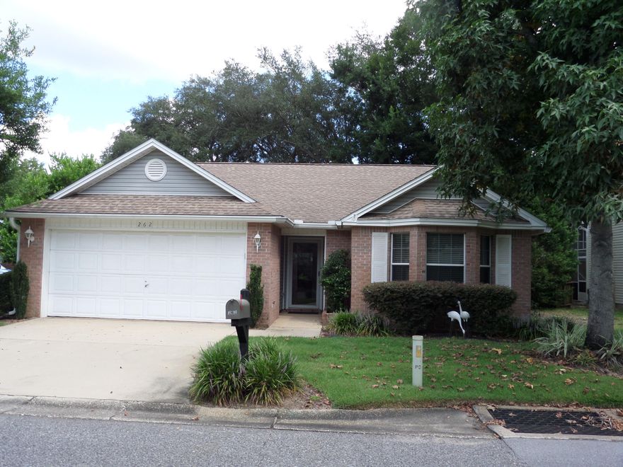 Home is located on a corner lot in Parkwood Circle. This bright open 3Bedroom/2Bath brick ranch is in excellent condition and has upgrades, list is attached. Home offers a private Court yard with a patio, No lawn to be cared for. HOA Maintains exterior grounds. Home offers 2 possible dining areas. SELLER IS INSTALLING A NEW GARAGE DOOR & OPENER AND A NEW ROOF.A must see.Home is handicap accessible.