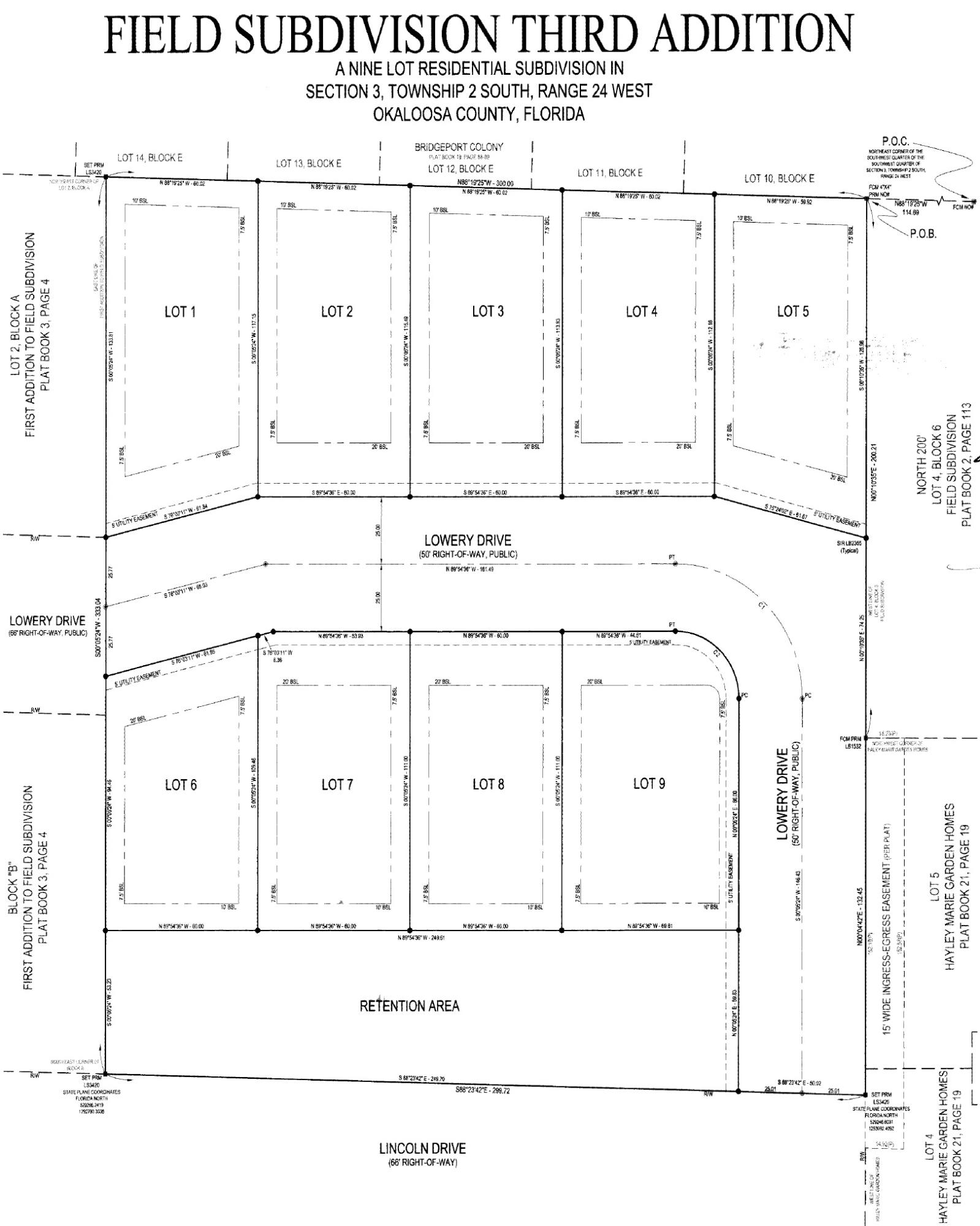 FIELD S/D 3RD ADD - Residential
