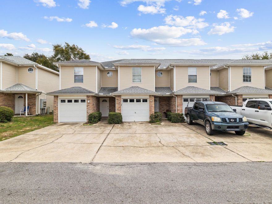 This townhome in Mary Esther, Florida, is a prime investment opportunity with proven rental income. Currently rented at $1,600 per month per unit, it offers 1,330 square feet of well-designed living space, featuring 2 bedrooms and 2.5 bathrooms. With a low turnover rate and minimal vacancy periods, this property ensures steady cash flow. Located between Fort Walton Beach and Navarre, Mary Esther offers a mix of coastal charm and convenience, just minutes from the white sand beaches of the Emerald Coast. Hurlburt Field Air Force Base is nearby, fueling strong rental demand, while shopping, dining, and entertainment options add to the area's appeal. Whether you're expanding your portfolio or seeking a turnkey investment, this townhome is a rare find in a high-demand market.