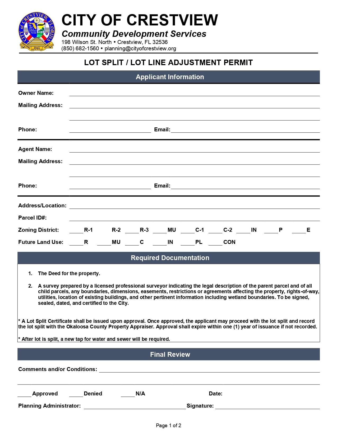 Crestview 32539 - Residential