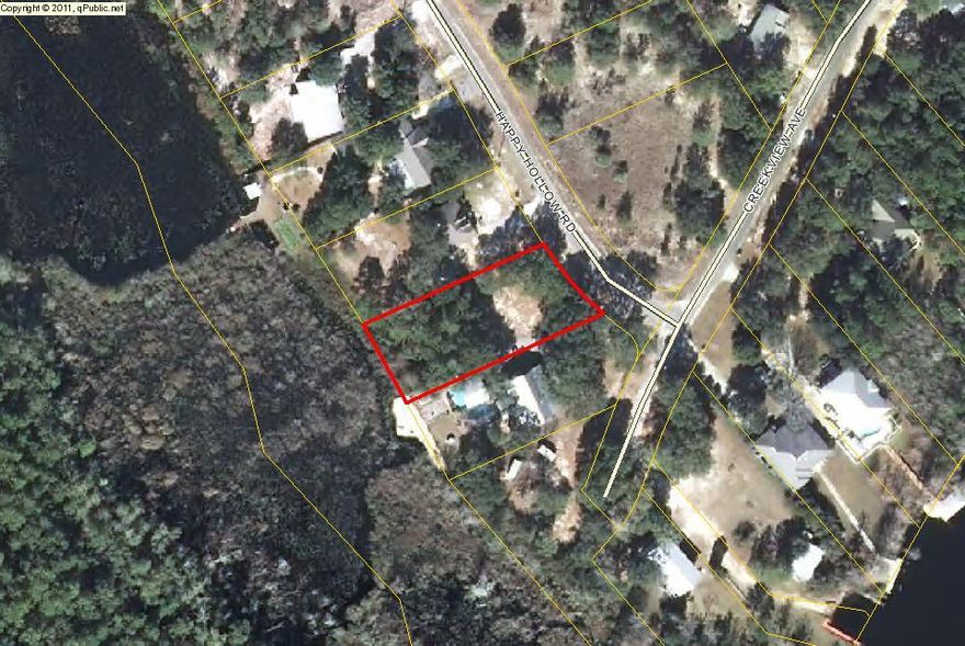 Great Building Lot on paved Rd in established subdivision .