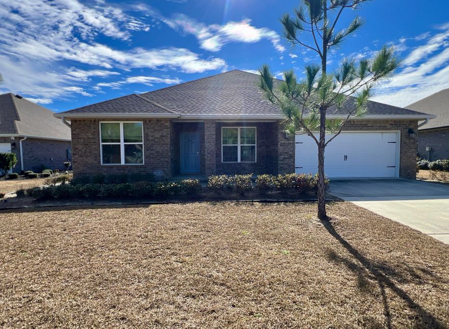 This HUD REO home is not one to be passed up! Built just a few years ago in 2021, this home is ready to go! This neighborhood continues to be built and this is your time to jump in. This all brick home has 3 bedrooms and 3 full baths; a great room design that opens to the kitchen and dining room. Just off the kitchen is a breakfast nook. Master bedroom is oversized and the master bath is large with a shower and double vanities as well as a large walk in closet. Call today!