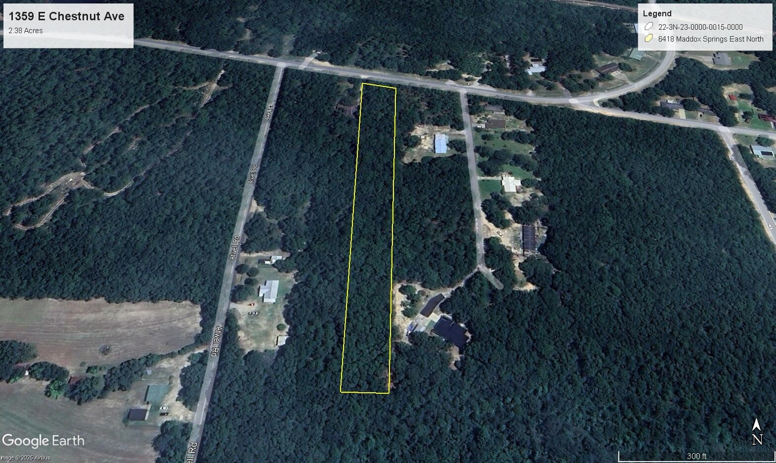 2.38 acres awaiting your new home. Paved road, County zoning, lower taxes, all utilities available. Mobile homes or Manufactured homes welcome.