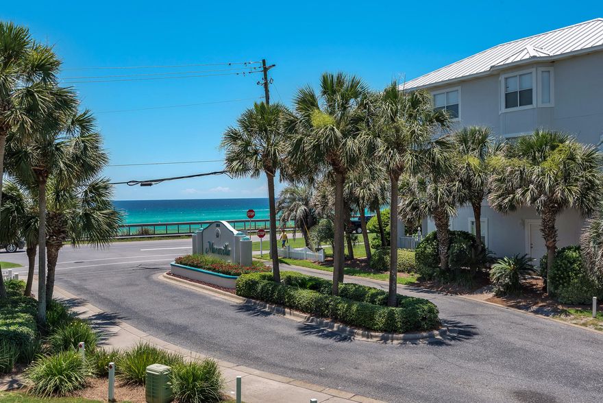 Lovely two bedroom Maravilla condo sleeps 7 and earns $30,000 (*after* state, local tax,cleaning!). Dynamite, blue-green gulf views from the balcony as you are only one unit from the end (compare it to most other side units!). New deck furniture, new flat screen in LR, new washer, dryer, dishwasher, HVAC three years old. Find a world of fun in one of the area's most in-demand condo complexes! Prime, gated location across from the Gulf of Mexico, Maravilla has 2.5 acres of deeded powder white beach. Play in one of the two pools, whirlpool, tennis courts, basketball, shuffleboard, clubhouse. Walk to beachside dining at Pompano Joe's, Kenny D's, The Crab Trap, and Captain Dave's restaurants! Short drive away find Destin Commons, Whole Foods, Silver Sands Premium Outlets, IMAX theater and m