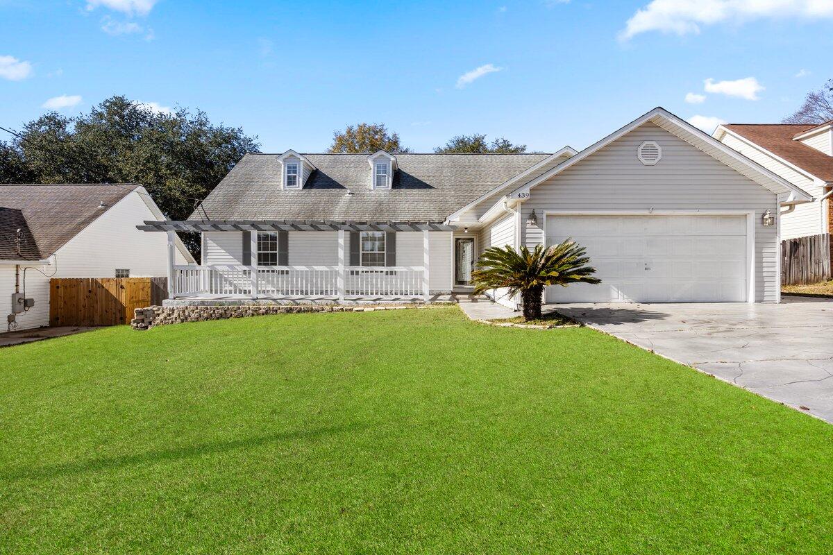 Move-in-ready, this beautiful home offers the perfect blend of comfort and convenience. Situated off Antioch Road in South Crestview, it provides an easy 18-mile commute to Eglin AFB or just 9 miles to Duke Field. Step into a welcoming living area with vaulted ceilings. The home features 3 bedrooms, 2 baths, and a versatile upstairs space that can be used as a game room, office, or playroom. Essential appliances, including a refrigerator, stove, washer, dryer, and dishwasher, are all included. Outdoor living is enhanced by a deck to enjoy your morning coffee, a fenced backyard, and a workshop shed that conveys with the property. HVAC-2022; Tnkls- WH -2017 Seller will install a new roof with an accepted offer. Come see your dream home today!!