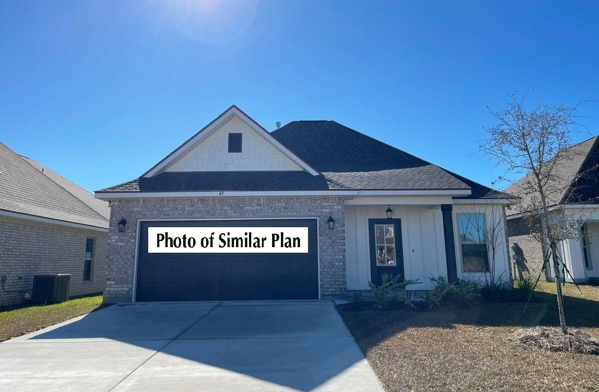 The THOMAS III G in The Bluffs at Lafayette community offers a 4BR, 2.5BA open design. Upgrades added (list attached).Special Features: double vanity, garden tub, separate shower, and walk-in closet in master bath, kitchen island, walk-in pantry, boot bench in mudroom, covered porches, undermount sinks, LED lighting throughout, crown molding, ceiling fans in living and master, custom framed mirrors in baths, smoke and carbon monoxide detectors, landscaping, architectural 30-year shingles, flood lights, and more!Energy Efficient Features: tankless gas water heater, gas kitchen appliance package, vinyl low E windows, and more! Energy Star Partner.