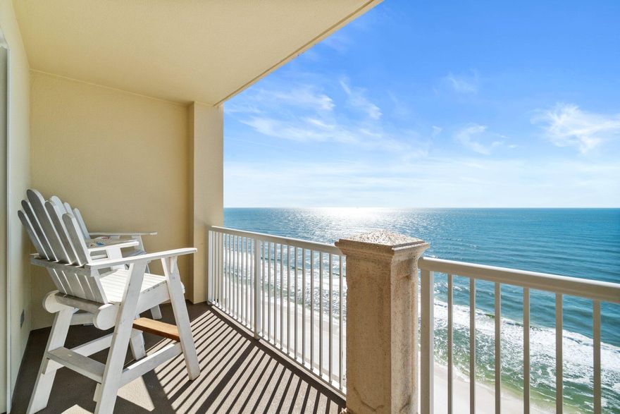 PRICE IMPROVEMENTSELLER SAYS SELL !Welcome to your beachfront paradise! This Tower 1 condo offers breathtaking unobstructed Gulf views from the balcony, making every sunset a masterpiece. &#127751;Beautifully maintained and move-in ready, this condo features:&#10024; Newer upgrades including HVAC, hot water tank, range, microwave, LG washer/dryer, and light fixtures&#10024; Brand-new master bedroom mattress for ultimate comfort&#10024; Tile & LVP flooring throughout--no carpetGrand Panama Beach Resort is one of the most sought-after destinations in Panama City Beach, offering unmatched amenities:&#127946;&#8205;&#9792;&#65039; Two heated pools, hot tubs, and kiddie pools&#127865; Tiki bar for food & drinks&#127947;&#65039; Large fitness facility, owner's library, and conference room&#128717;&#65039; Onsite general store and bist Conveniently located minutes from Pier Park, amazing restaurants, shopping, and marinasthis resort has it all!
Your dream coastal lifestyle starts here! <


