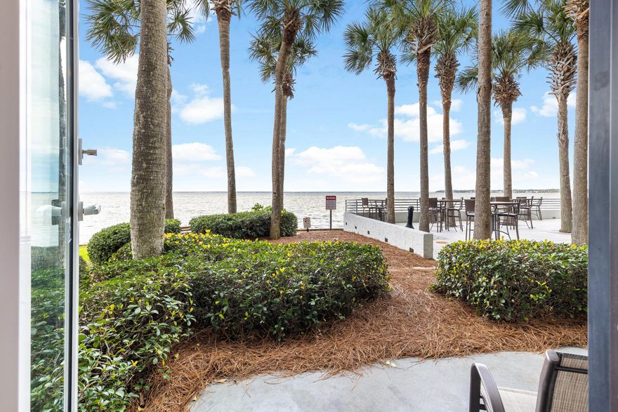 Situated on the ground floor, this inviting resort studio condominium offers captivating Bayfront views with convenient walkout capability. The interior features timeless tile flooring, granite countertops, and a spacious walk-in shower, creating a relaxed yet stylish ambiance. Fully furnished for your convenience, this turnkey condo includes a comfortable king-sized bed, sitting area, and a practical kitchenette equipped with a mini fridge, microwave, and toaster oven--everything you need for a seamless stay. Perfect for a weekend escape, this property combines comfort and location perfectly, embracing coastal living at its finest. Conveniently situated adjacent to the Links Golf Course & in close proximity to the Linkside Conference Center, & the Sandestin Fitness Center. This location ensures you have everything at your fingertips. Enjoy seamless access to the onsite tram, ready to transport you effortlessly to the sun-kissed beaches and the vibrant Village of Baytowne Wharf. Here, indulge in a plethora of dining options, shopping experiences, and entertainment delights.

Noteworthy is the fact that ALL utilities are covered through the Association Fees, simplifying your life. Your only responsibility? Ensuring coverage for your contents insurance. Elevate your lifestyle in this meticulously updated condo that seamlessly combines modern comfort with resort-style amenities.

Bayside at Sandestin is a pet-free condominium, with the exception of service animals as defined by the Americans with Disabilities Act permitted by the Declaration.

As an introduction to the Sandestin lifestyle, we invite our new owners to explore amenities that make Sandestin special. The listing brokerage and seller(s) are presenting the buyer(s) of this property with (2) 90-minute rounds of Tennis court time, a golf foursome at one of our three championship courses, and a round of golf for up to four (4) players at the unrivaled Burnt Pine Golf Club.

Sandestin Golf and Beach Resort features more than seven miles of beaches and pristine bay front, four championship golf courses, 15 world-class tennis courts, a 226-slip marina, a fitness center, spa and celebrity chef dining. Shop, dine and play at the charming pedestrian village, The Village of Baytowne Wharf and more. Inside the gates of the resort, residents enjoy a balanced lifestyle of high-class living, spanning the 2,400 acres from the beach to the bay. Everything within the gates of the resort is accessible by golf cart or bicycle. The entire resort is interconnected by miles of pedestrian, bike and golf cart paths that weave through groves of live oaks, meandering past natural lagoons, fountains, man-made lakes, and meticulously landscaped fairways.