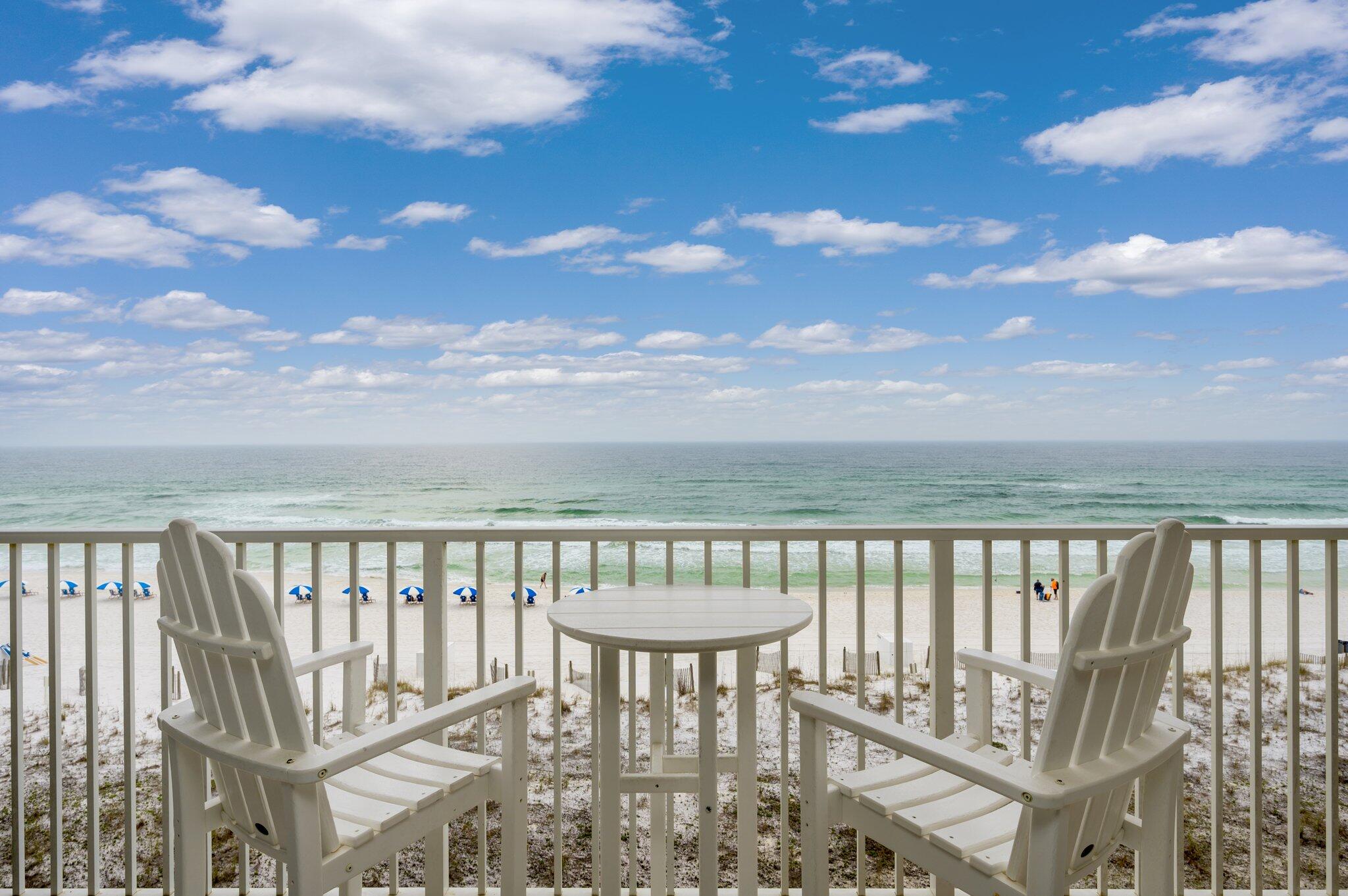 GULF FRONT... Unobstructed Amazing Views! 5th Floor 2 Bedroom / 2 Bath Rental Ready Condo in Fort Walton Beach Florida! Island Princess is located on Okaloosa Island in Fort Walton Beach just minutes from Shopping, Restaurants, Entertainment, The Gulfarium and Destin Harbor! Enjoy all the Family Fun this area has too offer in a lower density Beach Community. Amenities include: Approximately 500' of Gulf Frontage / Gulf Front Pool / Outdoor Showers / Fitness Room / Elevators / Owners Pets Allowed / Water and Sewer included in Association Fees. Unit includes a ground floor front row parking space / Large Owners Closet / Fully Furnished and Ready to Rent! Buyer to Verify all Dimensions and Information.