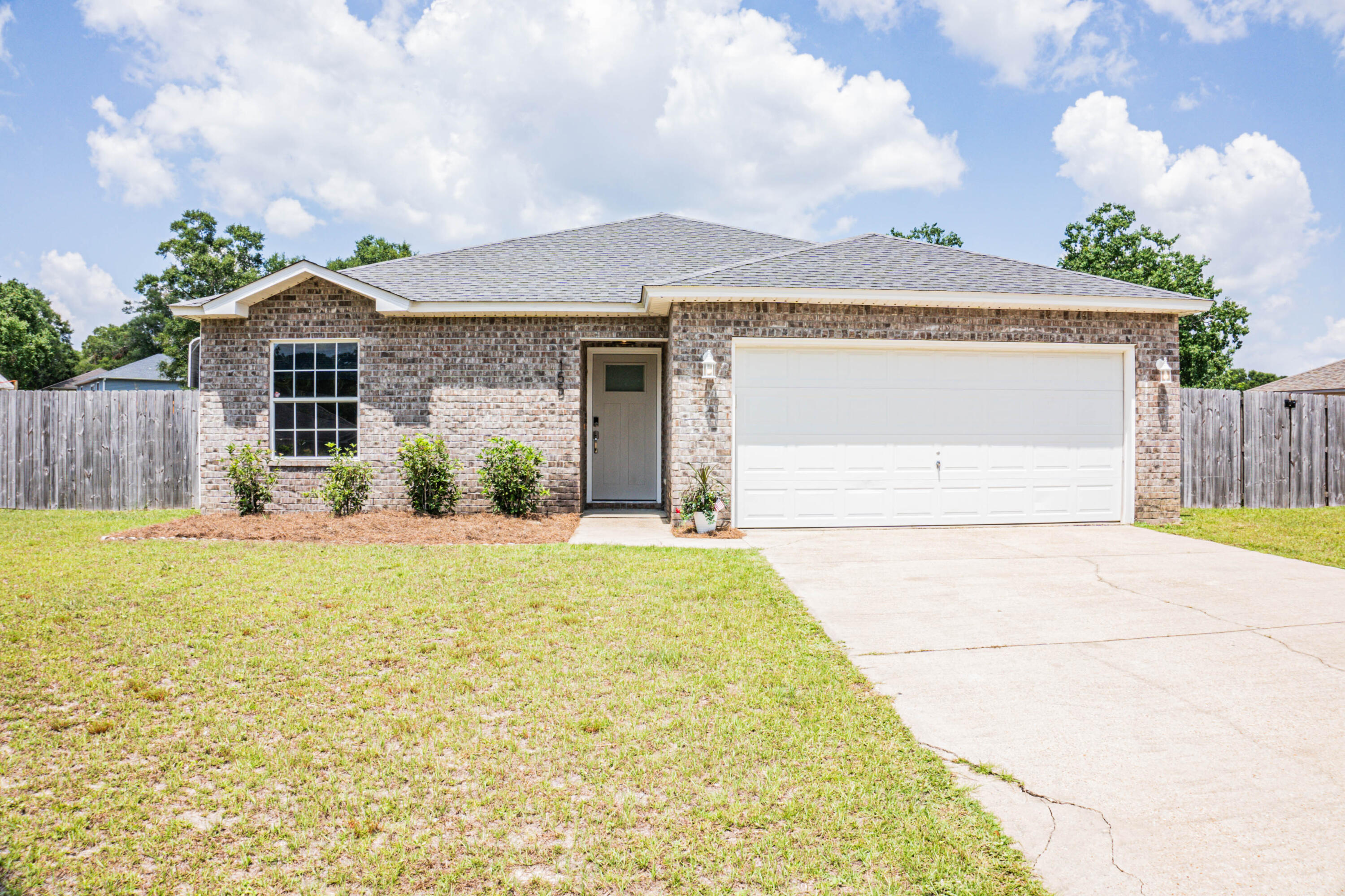 Charming 4 bedroom 2 bath home in the heart of Crestview! Stainless steel appliances. LVP flooring throughout the whole house! Split floorplan! 4th bedroom would make a great office or playroom! Updated kitchen cabinets and ample cabinet space complete with pantry! Large fenced back yard perfect for the kids or pets to run around!