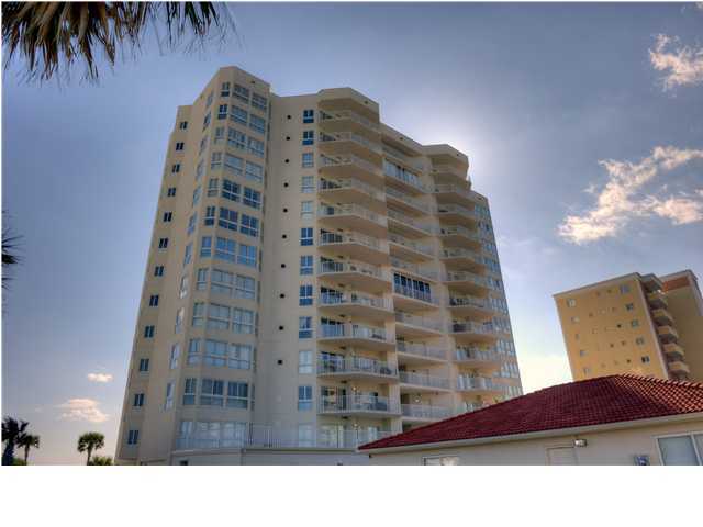It is very rare that a penthouse comes on the market in Holiday Isle Towers. This spectacular condo is located in a non-rental beachfront condominium building of only 36 units. The complex is secured with two gated entrances, a coded lobby entrance and with only 3 units per floor you will have a sense of ultimate privacy. The condo is complimented with travertine flooring throughout, stainless appliances, granite, double sided fireplace, master and 2nd bedroom both with gulf views & balcony access and designer furnishings. The beachfront balcony is the perfect size for an actual extension of your home and the harbor view balcony is ready for a bar-b-que and evening of looking at the city lights. Large owners closet is located on the ground floor of the building. The common area features