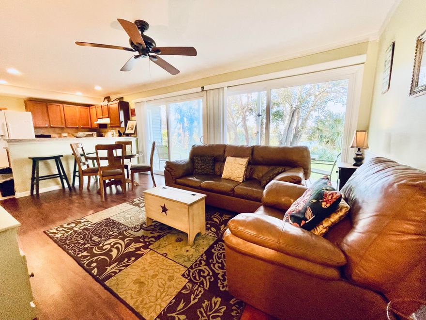 BACK ON MARKET - LENDING FEEL THRU .... $22,000 IN GROSS RENTAL INCOME 2021!! Welcome to Gulf Terrace. This development has an amazing location in the heart of Destin! This one-bedroom condo has a King in the master bedroom, and a queen sleeper sofa in the living room to sleep 4 guests. This FULLY FURNISHED unit is close to the pool and has beautiful views of the Gulf Terrace Spring fed lake great for fishing! With a spacious patio, and roomy living area.This TURN KEY unit has been a highly desirable rental and would make a great second home or primary home! Enjoy the three pools, two tennis courts, and a fishing lake on 26 manicured acres. Gulf Terrace 131 offers plenty for the whole family to enjoy! Close by is Destin Commons, a great family venue! NEW A/C 2019
