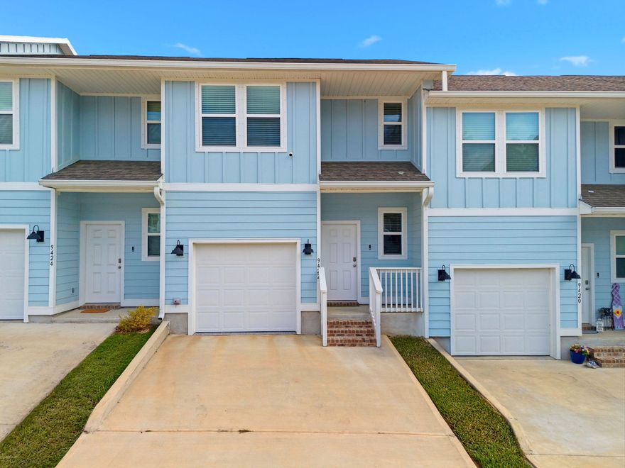 Welcome to this immaculate, move-in ready 3-bedroom, 2.5-bath home located in a gated community in West Pensacola. This well-maintained neighborhood offers fantastic amenities including a community pool and pavilion--perfect for relaxing or gathering with friends and neighbors. Conveniently situated near Navy Federal Credit Union, shopping centers, dining options, medical facilities, and easy interstate access, this location makes commuting and everyday errands simple. 

Inside, you'll find an open-concept layout designed for comfortable living and entertaining. The kitchen features stainless-steel appliances, granite countertops, and a spacious island bar overlooking the main living area. The primary bedroom includes a walk-in closet and an en-suite bath with double vanity and shower. Additional features include EVP flooring throughout the main areas, frieze carpet in the bedrooms, hurricane window and door protection, and a one-car garage with a premium epoxy flake floor finish for added durability and style. 

This home is equipped with a Smart Home "Connect" system including a video doorbell camera and keyless entry. Two exterior cameras are already installed--just activate and go, saving on installation costs! Six Deako smart lights with remote capabilities are negotiable. As an added bonus, a preferred lender is offering 1% lender credit. This home shows beautifully and is truly move-in ready--schedule your private showing today!