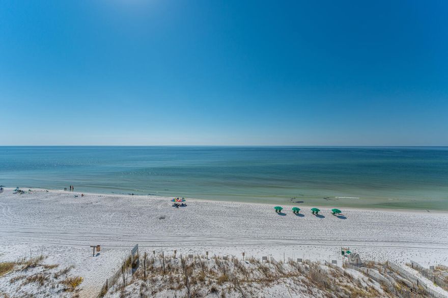 PHENOMENAL GULF VIEWS from Every Room in this 4th Floor, East-End. Corner Unit!  50' Balcony makes quite the impression for this Rare Gulf-front Bldg - only 20 units total, Garages & No short term rentals. New flooring in the Two Master Suites. Built-in bookshelves, crown moulding, wet bar plus breakfast bar. Fully furnished & ready to be your Beach get-a-way or home for permanent living. Compass Rose has already completed the Milestone Inspection & Certification. Unit 410 has a two-car tandem garage plus a beach level storage unit & additional storage unit. Roof-top Viewing Deck, Beach Level Deck with shower, Exercise Room & Library are available for the Owners.If you are looking for a quiet building & the luxury of a non-vacation rental building, you have found your Paradise here!