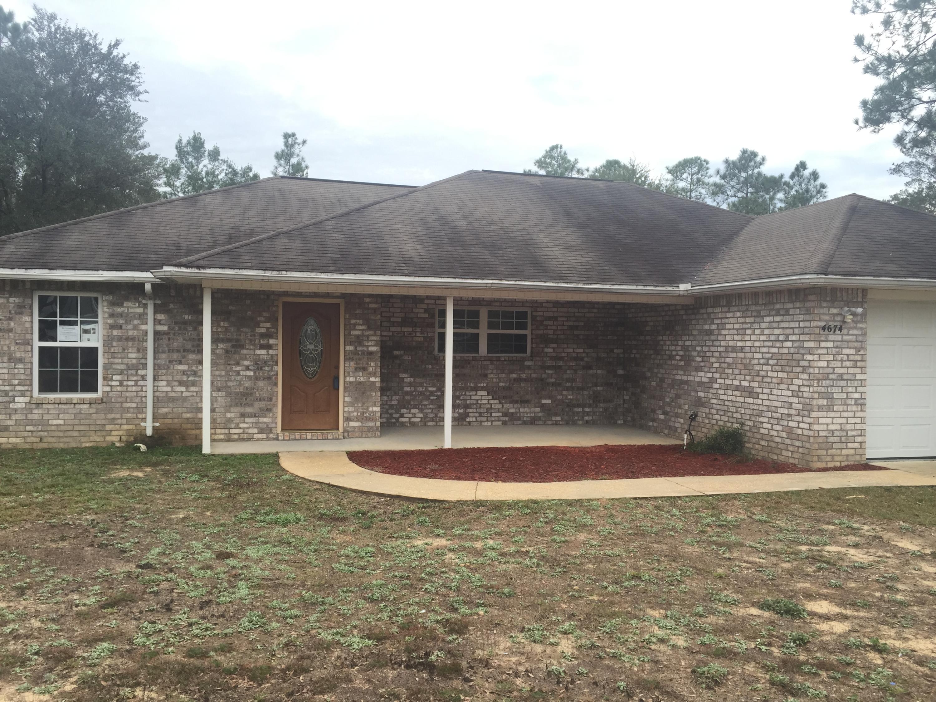 Home is situated on large lot off a quiet road. Kitchen has beautiful wood cabinets and stainless steel stove. Wet areas are ceramic tile and all other flooring in carpet. Split floor plan allows for privacy while the living room, dining and kitchen are open and airy. Home has several linen/storage closets for storage space.