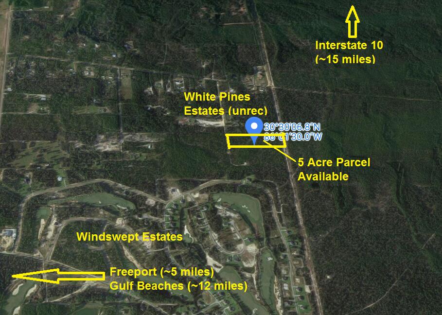 WHITE PINES UNREC - Land