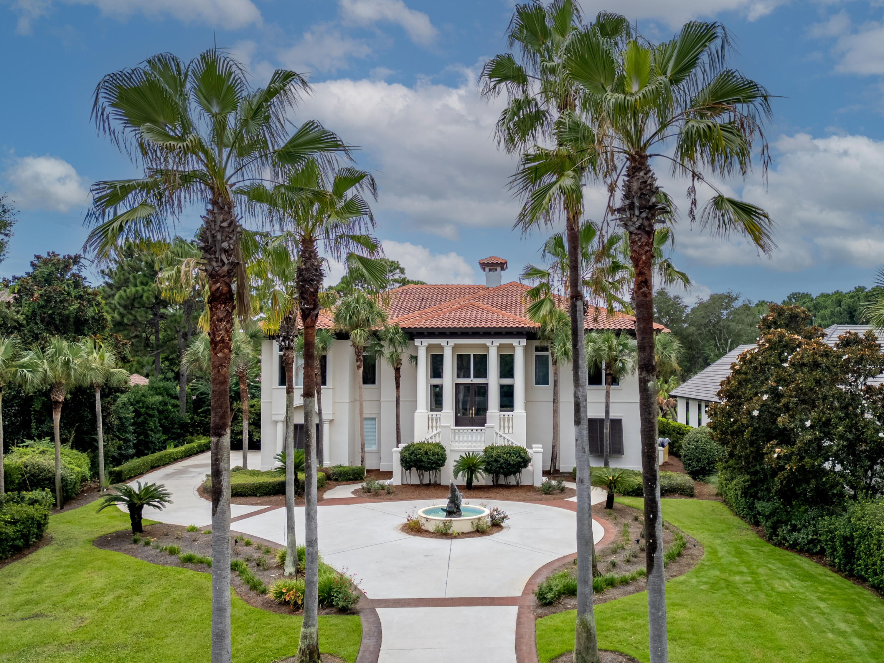 Luxury Redefined in Burnt Pine | 2940 Pine Valley Drive | Emerald Coast Elegance4 Bedrooms | 6.5 Bathrooms | 4,680 SF | 0.56 Acres | Private Elevator | Golf Course ViewsWelcome to a masterpiece of luxury living in the prestigious Burnt Pine enclave of Sandestin Golf & Beach Resort--an exclusive gated community renowned for its refined lifestyle and Emerald Coast charm. Poised on over half an acre, 2940 Pine Valley Drive is a grand estate that blends timeless architecture with modern sophistication, offering 4,680 square feet of meticulously upgraded living space and no-stairs access via a private elevator from the garage to the second level. A dramatic palm-lined circular driveway introduces the home's striking fa??ade, while lush landscaping and pristine grounds set a resort-like tone. Inside, soaring ceilings and open-concept design welcome you into a world of light-filled luxury ideal for elegant entertaining or serene everyday living.
The gourmet kitchen is a chef's dream, fully renovated with quartz countertops, custom cabinetry, new hardware, a built-in microwave, and a walk-in pantry. Every bathroom has been fully redesigned with premium finishes, while new lighting fixtures throughout enhance the home's refined ambiance.
Retreat to the expansive primary suite, where double walk-in closets, a spa-style bath, and private golf course views deliver tranquility and indulgence. Three additional guest suites provide comfort and privacy for family and visitors alike.
Exceptional Features:
Private elevator provides effortless access between floors
Resurfaced pool with new gunite finish and screened-in porch overlooking the 5th hole of Burnt Pine Golf Course
Three-car garage and parking for 10+ vehicles ideal for entertaining and lifestyle convenience
Nestled within Sandestin's resort community, offering championship golf, private beach access, fine dining, boutique shopping, a marina, and more.
24/7 guard-gated security ensures peace of mind and privacy
This is more than a home it's a legacy estate in one of the Emerald Coast's most coveted luxury communities. Experience unparalleled elegance, lifestyle, and exclusivity at 2940 Pine Valley Drive.