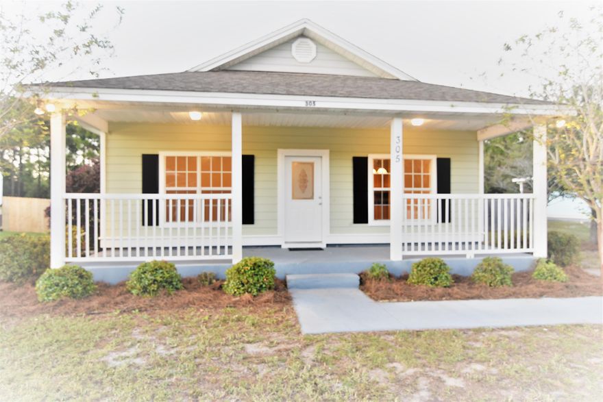 MOVE IN READY!!! Less than $152 per sq. ft., 1450 sq. ft., one story, three bedroom, 2 bath single family house for only $219,900. 9' ceilings and crown moldings throughout. Great floorplan & shows great. The home has just been painted inside & out and has brand new carpeting. Very nice kitchen and great front & rear porches. Located close to the intersection of Hwy 98 and 30A in the hidden community of Bayou Farms. Just minutes to Sacred Heart Hospital, Grand Blvd, Walmart, Publix, Movies, Sandestin, Topsail State Park, 30A Beaches and much more.