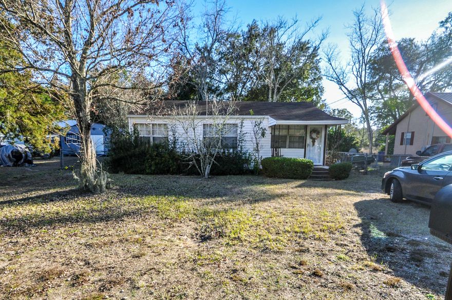 Nice little Florida cottage. Move in ready. Close to Tyndall AFB and Downtown. Has a 13x20 Bonus room that can be used as a game room or a 4th bedroom. Nice fenced back yard. Would make a great rental. Live here run to some of the most beautiful beaches in the world. Northwest international Airport is here. Close to Mexico Beach.. Panama City is a Great place to live. All measurments are approximate.