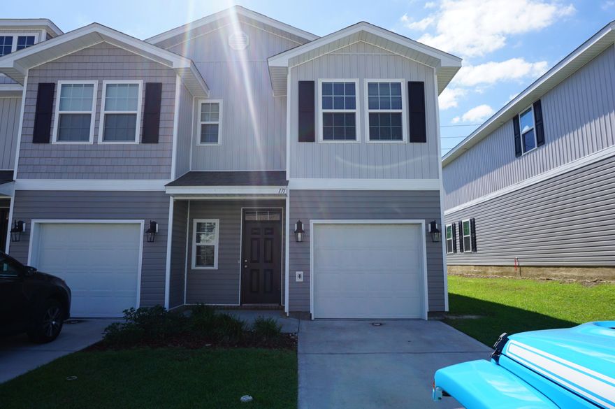 05/10/2022.......End town home unit in South Crestview near the hospital with easy commute to bases, beaches, & shopping. 3/2.5 with all bedrooms upstairs. Vinyl barn wood plank flooring in the main living areas. Galley kitchen with nice appliances. This newer unit has 1 car garage, spacious rooms, neutral paint and much more. No inside smoking. Sorry no pets allowed.