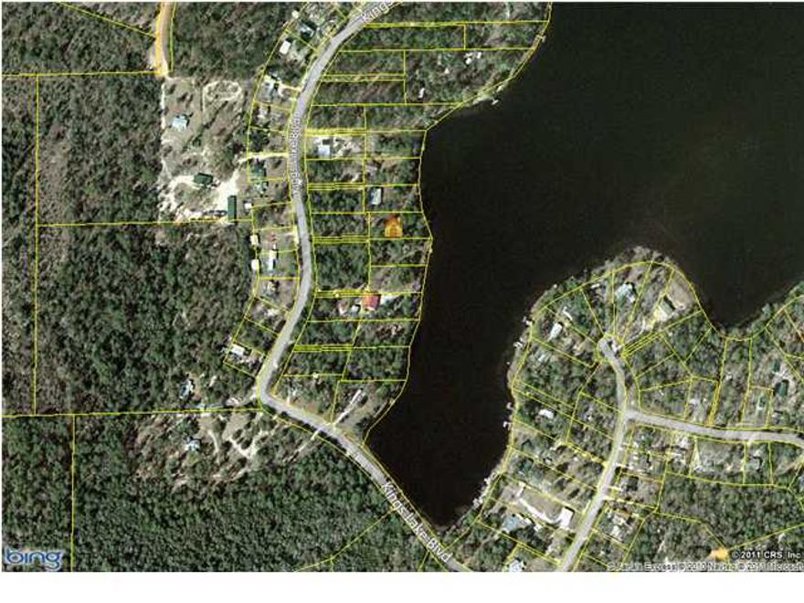 Owners has cleared the lot in the past and used their Travel trailer for weekend recreation. Some growth at this time could be easily cleared at minimal expense. Seller will hold a 1st mortgage with $15,000 down, 6.5 interest, 15 year amortization, 5 year balloon and monthly payments of $210.54 The cleared drive is mainly on lot 55 and partially on lot 53.