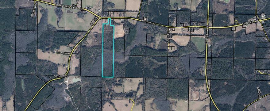 Check out this 49.52 acres of beautiful raw land offering endless possibilities! This property is ideal for hunting, recreation, or building your dream getaway. The land features a mix of natural hardwoods and pines, providing excellent wildlife habitat and privacy. Located on a paved road near the Alabama state line, this property offers easy access while still giving you the peace and quiet of the countryside.