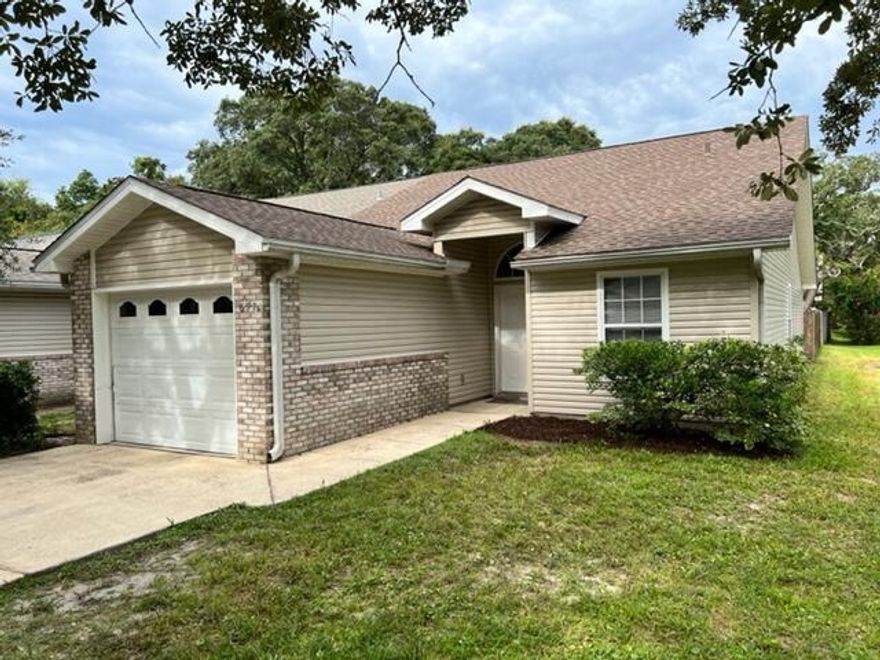 One story townhome in the heart of Fort Walton Beach! Three bedroom, 2 bath, 1 car garage. Convenient to both bases. All appliances including washer & dryer, & garage door opener. Inside laundry room, breakfast bar, ceiling fans in all bedrooms & Living room, lawn pump, & sprinkler system. *All Coastal Realty Services residents are enrolled in the Resident Benefits Package (RBP) which includes renters insurance, HVAC air filter delivery (for applicable properties) and our best-in-class resident rewards program, and much more! More details upon application.*