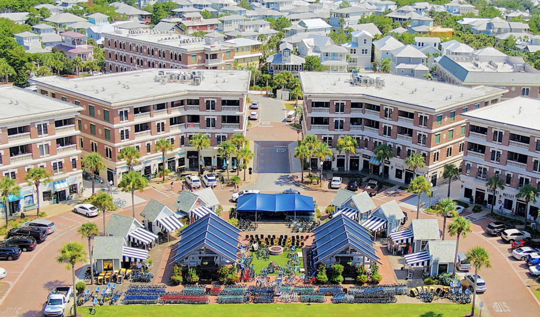 Perfectly situated in an upscale area of 30A, between Rosemary and Alys Beach, you could not dream of a better location to make memories at the beach. Relax & unwind with all the upgrades this top floor condo offers. No detail has been overlooked in the remodel: new appliances, fixtures, paint, furnishings, vanities, primary bedroom shower and beachy chic decor. The primary retreat, as well as the living area, open to the balcony, hosting beautiful views of the green below & gulf along the horizon. Boasting 3 bedrooms & 2 full bathrooms, loved ones can gather and still retreat to privacy. Getting to the deeded beach is easy in the chauffeured golf cart. Enjoy the amenities The Village of South Walton offers: shops, restaurants, leisure activities, pools, hot tub & seasonal entertainment.