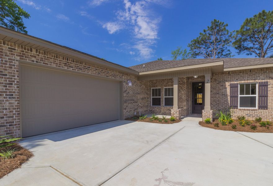 NEW CONSTRUCTION in the heart of Fort Walton Beach! Ideal location close to Eglin Air Force Base, Hurlburt Field, Downtown Fort Walton, and the world's most beautiful beaches! This new construction home offers plank tile flooring throughout main living area, high grade mill work with custom tile surrounds, stainless steel appliances, granite counter tops, and a two-car garage. The exterior of this home offers a corner lot, curb appeal, a covered patio and privacy fenced backyard. Call today to make 2 Tooke Street your Fort Walton Beach home!