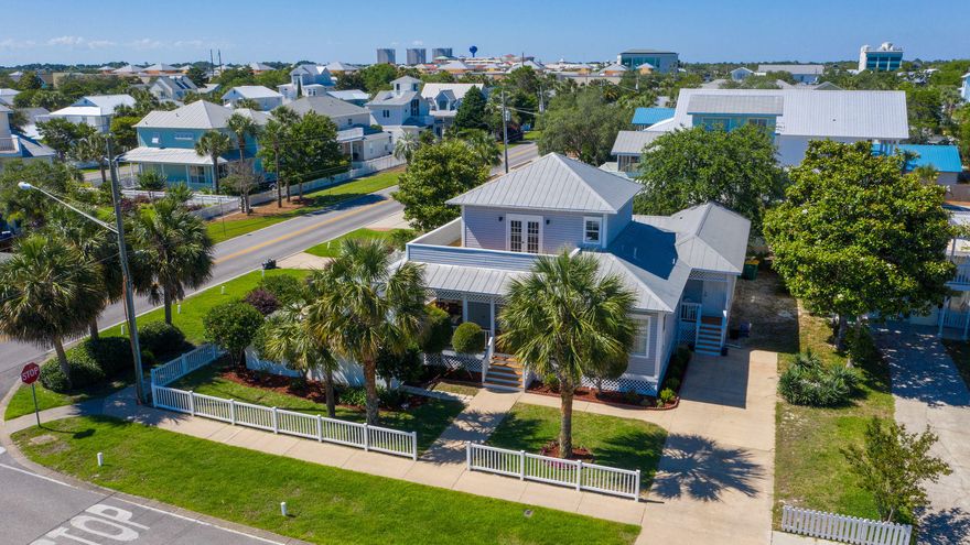 Excellent location on corner lot in desirable Crystal Beach! This pristine home one block to the beach, with private pool, detached garage & tons of parking is a must see! Whether you are looking to live the ''Beach Life'' or looking for an investment property with excellent rental potential, you don't want to miss this one! Just ONE block to direct beach access in the heart of Destin's quaint Crystal Beach community, this well maintained 4BR/3BA beach cottage sits on a large corner lot with mature landscaping, a private pool, wrap-around porches, vinyl fencing & a detached garage. Although this home has never been rented and has been occupied by the same owner for 26+ years, it is positioned perfectly to be a rental machine - most recent rental projection from Vacasa with max occupancy