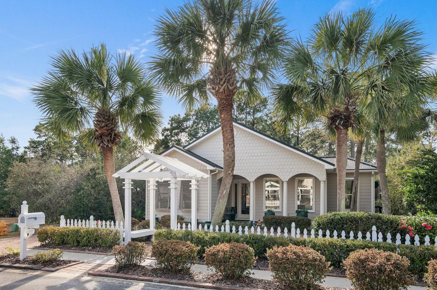 Immaculate custom home in the desirable neighborhood of the rental restricted Sea Dunes off of 30A. Perfect as a primary residence or second home with an excellent location nestled among the trees. Located next to THREE coveted public beach access points along 30A. This fabulous one story home has an inviting open concept floor plan, perfect for family and entertaining, kitchen, living and dining areas as well as an adjoining screened lanai and patio.  This home has a beautiful back yard with a gasline connect for your grill, outdoor shower with hot and cold water, and a gardening shed with electric.  A must see for the discriminating buyer!Located on the West end of the Scenic 30A corridor, this location is undeniably most convenient to South Walton County's favored commercial