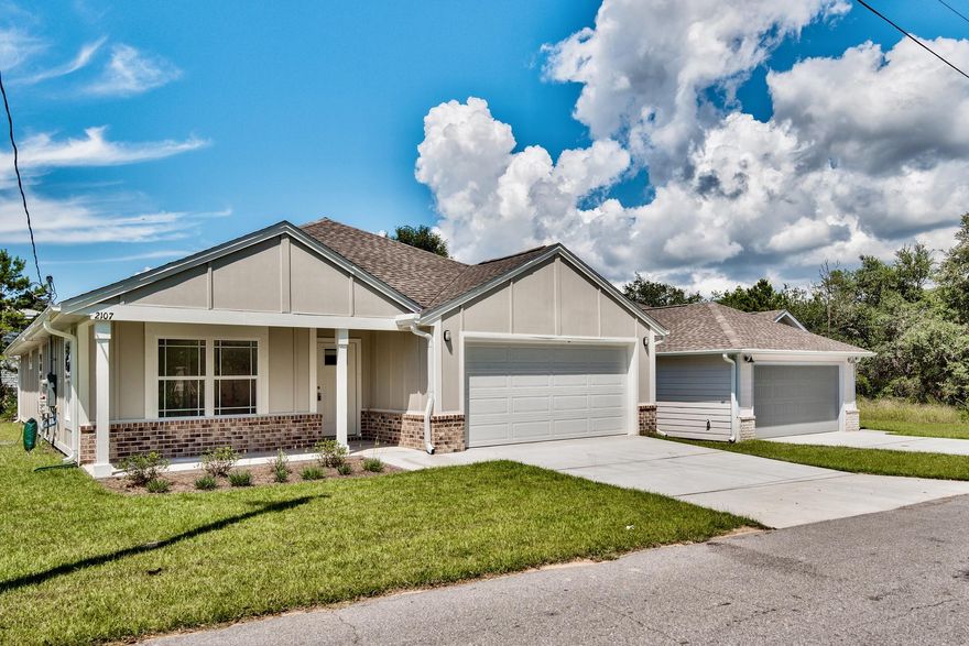 SELLER offering up to $4,000 in Buyer's closing costs! This brand new home by RAK Construction, THIRD generation home builder! 3 BR/2 BA w spacious kitchen includes granite counters, stainless appliances, BF bar & separate dining area. Open concept Great Room & Kitchen. Walk-in laundry room. Large master BR w beautiful master Bath featuring double vanities & walk-in closet. Covered rear patio and privacy fence. Great home for entertaining. Covered patio perfect for beautiful Florida sunsets. Attached garage. Finishes have been selected by Builder. For Builder info & portfolio visit RAKConstructionLLC.com.