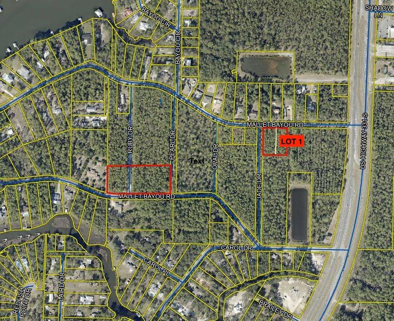 Great opportunity in growing area. Lot has bay access (please see attached plat).