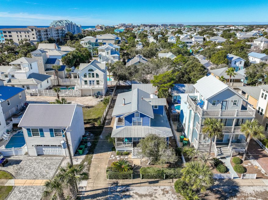 This quintessential Florida cottage, just steps from the sugar white sands of the emerald waters of the Gulf of Mexico, is the perfect income producing vacation rental investment or second home getaway. Nestled in the charming Crystal Beach area, this four bedroom home is situated on an oversized lot with a private pool and detached two car garage. While the beach is half a block away, shopping and dining is a quick golf cart ride away as well. Beloved by it's owners and guests alike, Cobia Cottage is the Destin beach house of your dreams! Make an appointment to view this darling home today.
