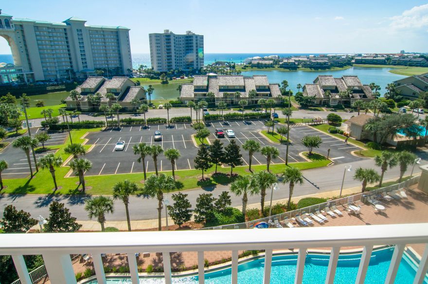 Against a backdrop of gorgeous Gulf of Mexico views, revel in this spacious 2 bedroom, 2 bath condo located in highly desired Ariel Dunes. This is the deal you have been waiting for...situated near the best stretch of Destin's white sand beach, this condo showcases incredible views of the beautiful Gulf of Mexico. This stunning condo comes fully furnished and offers two spacious bedrooms including a GULF FRONT master suite with a spa-like master bath with gorgeous granite counters, and a large living area with magnificent windows and a large balcony to take advantage of the unbelievable views, plus you'll love the stunning gourmet kitchen with slab granite counters and sleek stainless steel appliances. Enjoy the resort style amenities including: 24,000 sf of pools (4) with seasonally heated areas, tennis, on-site restaurant ''Cabana Cafe'', 18-hole on-site golf course and pro shop, 8 tennis courts and 2,000 feet of beautiful deeded beach.