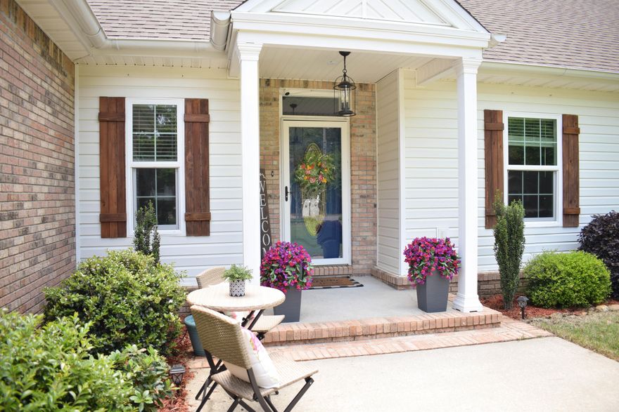 Welcome HOME to this spacious, beautifully updated 5-bed, 3.5-bath tucked away in the quiet sought-after Kenwood area. Bursting w/charm, character, & thoughtful upgrades, this home offers space, style, & functionality for the whole family. As you enter, you'll find a well-designed hall tree to keep the family organized, mudroom with 1/2 bath (front load washer & dryer included), The main level features a formal living room perfect for entertaining, relaxing, or family gatherings, a cozy family rm, a spacious master suite complete w/a stunning master bath w/a large soaker tub, double vanity, & separate shower, along w/2 addit. bedrms & a full bath. The heart of the home, the kitchen, shines w/updated stainless appliances, granite countertops, breakfast bar, writing desk, & white cabinetry. Off the kitchen boasts a formal dining area w/built in coffee bar, family room w/ a gas fireplace, & a breakfast nook w/pantry cabinet storage. Upstairs offers 2 oversized bedrms, a full bath, & a large bonus living area, ideal for a home office, playroom, or media room. Outside you'll escape to a beautiful deck & a blank canvas backyard to create your outdoor oasis or install that new pool. The kids can play on the swing set on move-in day. This home truly has it all space, storage, style, and location, just minutes to all Bases. Don't miss your chance to own this hidden gem, schedule your private showing today


"	New water heater (May 1, 2025)
"	New windows throughout
"	Large combo mud/laundry room with convenient half bath
"	Entry hall tree to keep the whole family organized
"	Built-in medicine cabinet
"	Closet space galore, plus attic and under-stair storage
"	Spacious refreshed deck, perfect for outdoor entertaining
"	Fenced backyard w/beautiful landscapingideal for pets, play, or a future pool
"	Oversized garage 
"	Updated HVAC
"	New roof (2020) and electrical panel (2020)
"	Fully cleared, leveled, and sodded front and back yards
"	Irrigation system on well water
"	Driveway extension for additional parking or room for RV or boat 
