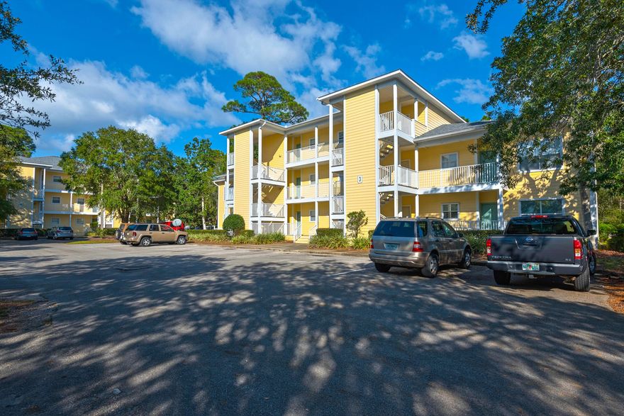 Ground Floor, End Unit, 2Bed/2Bath - Freshly Renovated & Fully Furnished in Desirable Sandestin, Pointe Of View Condominiums! This unit has a scenic private balcony with large outside storage closet. Fully equipped kitchen with Granite Counter tops & Stainless Steel Appliances including the Refrigerator. Washer & Dryer Included also. Tile Floor Throughout. The property does include a Pool and Fitness Center and is conveniently located next to the premier shopping center of Grand Blvd, close to Sacred Heart Hospital, shops, restaurants and walking distance to the beach.