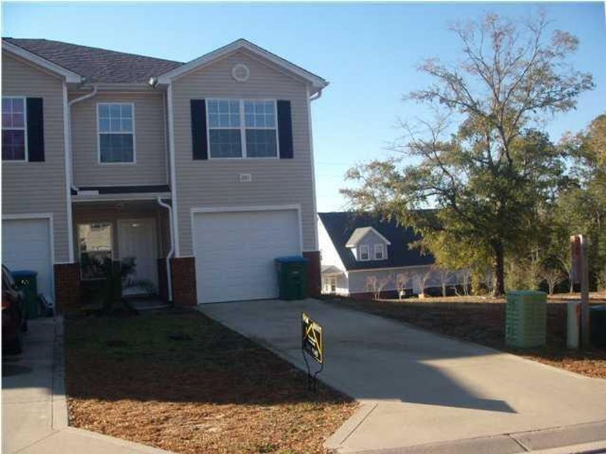 3 bedroom, 2 baths W/D utility area are upstairs. Master bedroom has a walk-in closet and bath vanity with dual sink. Downstairs is the spacious living/dining area. Lots of cabinets with new granite counter tops in the fully equipped kitchen with Breakfast bar and pantry. Half bath with pedestal sink. One car garage. HOA takes care of the lawn. No PetsCREDIT CHECK FEE IS $50 PER ADULT.NO PETS