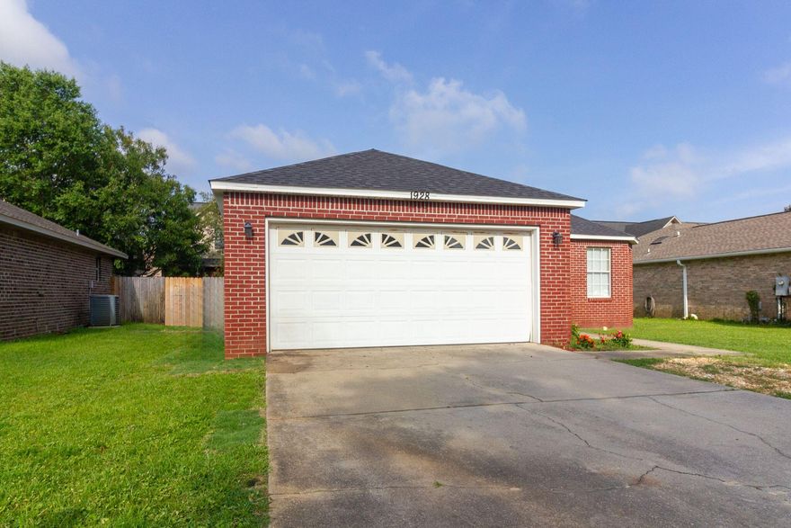 Welcome to this charming 3 bedroom, 2 bathroom home located in Navarre, FL. This cozy house features a fenced yard, perfect for enjoying the outdoors in privacy. The covered patio provides a great space for relaxing or entertaining guests. Half of garage converted to bonus area. Just minutes away from the beach, this home offers the ideal coastal lifestyle. Don't miss out on the opportunity to make this house your new home!Non-Restricted Breed pets allowed with photo proof and $400 non-refundable pet fee.No smoking or vaping. Call for a showing 850-729-0399 or view rental requirements and make application at www.RentwithBSR.comFEES: $50 per adult 18+ application fee, Landlord Liability Policy (if proof of Renter's coverage is not provided) $15 mo, Pest Assurance pest