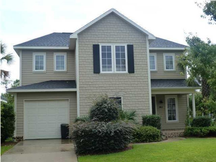 Great family home. Beautiful 3 bedroom, 3-1/2 bath house. Unfurnished. Located on a corner lot in desirable Church Street Village neighborhood in Santa Rosa Beach, FL. Available for rent beginning Feb 8. Master on main, bonus room, 1 car garage, granite countertops, new paint inside and out, washer/dryer and new carpeting. Neighborhood pool, fitness center and dog park. Close to hospital, schools, Grand Boulevard.