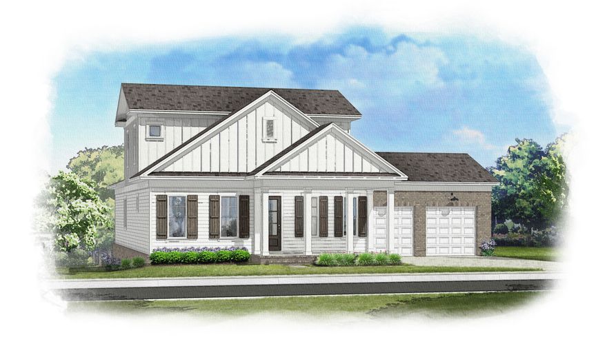 This beautiful home will have it all!  Large lot with room for a pool, back yard privacy overlooking green space, over 2700 sq. feet of family living and kitchen with open concept and large walk-in pantry, dining room or office suite, owners' BR on main floor plus an additional BR, two more BR on second with a large walk in flex/ storage area!, It will  be stunning! Buyer will still have selection options at this stage of construction! Estimated completion is early 2024 but could be completed as early as December. Please call for more information.