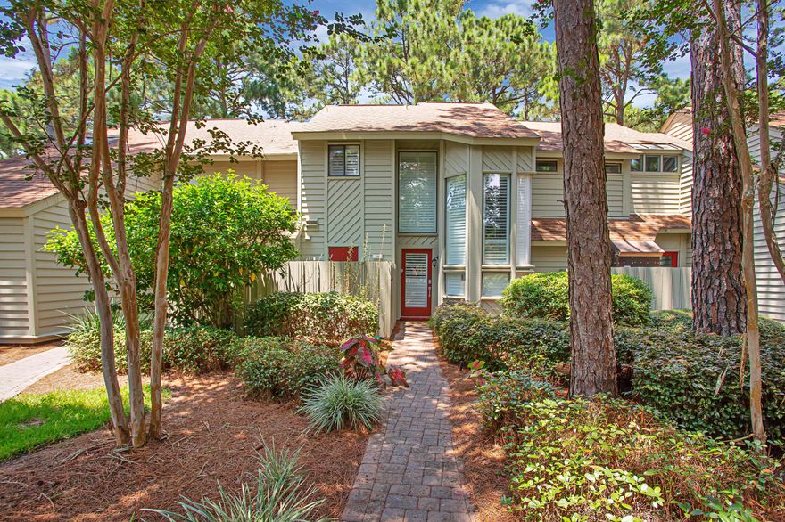 FALL IN LOVE with this charming townhouse located in Sandestin Golf & Beach Resort. Tucked away in the beautiful tree-lined neighborhood of Fairways, this inviting retreat can be used as a private residence, vacation rental, or second home. At the entryway, gorgeous floor-to-ceiling windows create a bright and airy first impression. With coastal-inspired decor and furnishings, the home is complete with many upgrades including granite counter tops, LVP flooring on the second level, and stainless steel appliances. Relax and enjoy a barbecue on the back deck overlooking the 7th green of the Links Golf Course. As an introduction to the Sandestin lifestyle, we invite our new owners to explore amenities that make Sandestin special. The listing brokerage and seller(s) are presenting the