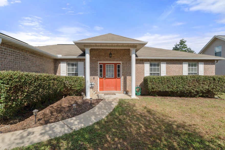 Lovely maintained home with an open floor plan, tall ceilings and a beautiful fireplace. Updated entry and formal dining room. The rooms are large and there is a spacious office. The master has plenty of room with a large walk-in closet and the master bath has dual vanities. The kitchen, eating area, baths and oversized laundry room have tile floors. There is a large deck which is to entertain. Plenty of privacy with the protected green space behind the fence, so no close neighbors in the back. Come see this immaculate home, you won't be disappointed.