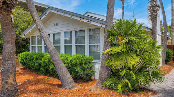 Location!  Location!  Location! Nestled in the heart of Grayton Beach, this charming and meticulously maintained cottage offers a rare opportunity to own a slice of paradise.  Just steps from the pristine shoreline, this coastal retreat has been a highly successful VRBO rental, generating impressive income while providing guests with an unforgettable beachside experience.  Inside, the home boasts a beautifully updated kitchen featuring new countertops, high-quality shelving, and stainless steel appliances.  The hardwood flooring extends throughout, complementing the updated bathrooms.  All renovations happened in 2023.  Outside, a private oasis awaits - complete with space for entertaining, a stunning pool, firepit and has 8 designated parking spaces (4 front/4 rear).   Don't miss this on